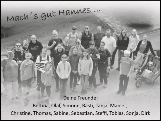 Traueranzeige von Johannes Hesse von HASK