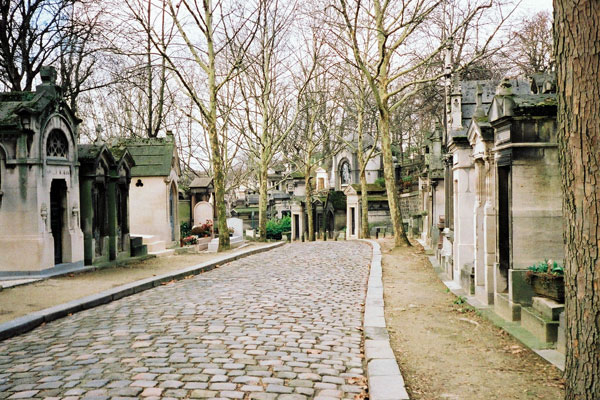 Der Friedhof Père Lachaise in Paris Bild 1