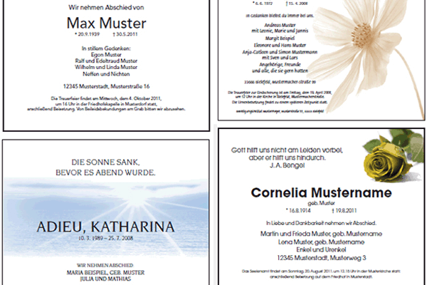 PREISE UND ANZEIGENMUSTER