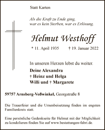 Zur Gedenkseite von Helmut