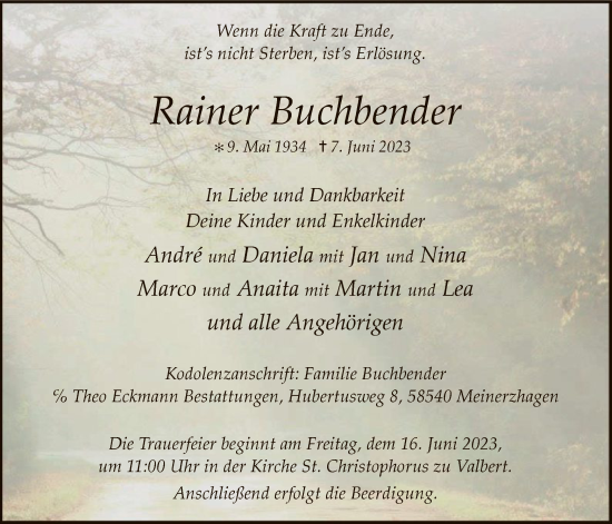 Zur Gedenkseite von Rainer