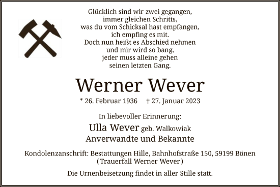 Zur Gedenkseite von Werner